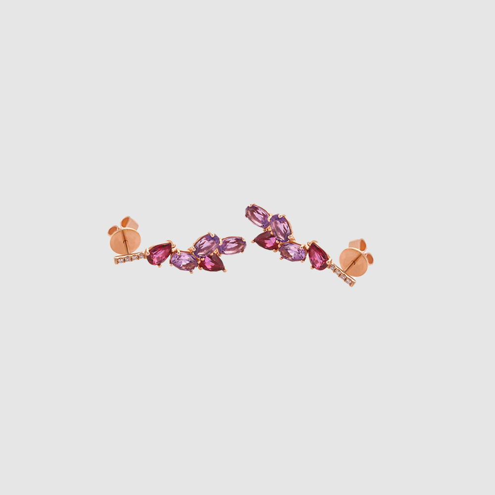 Precious Stone Earrings