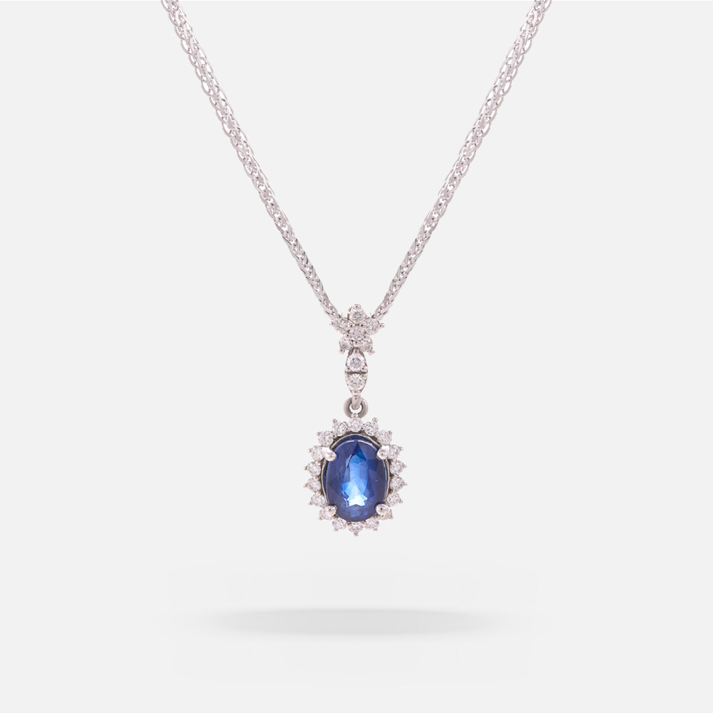Blue Sapphire Pendants